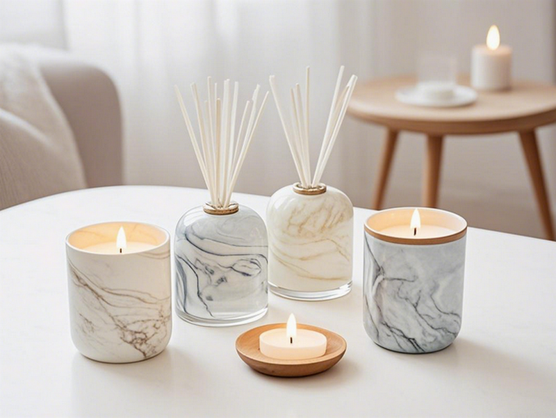 Candle and Diffuser